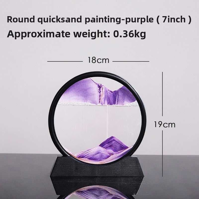 Creative 3D Sand Art Painting Decor