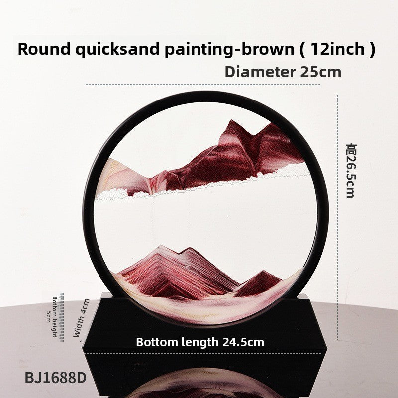 Creative 3D Sand Art Painting Decor