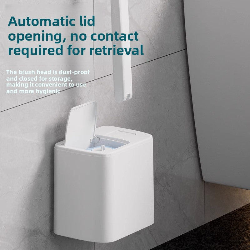 Disposable Toilet Brush with Replaceable Heads