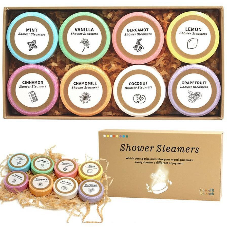 Aromatherapy Sea Salt Exfoliating Shower Tablets