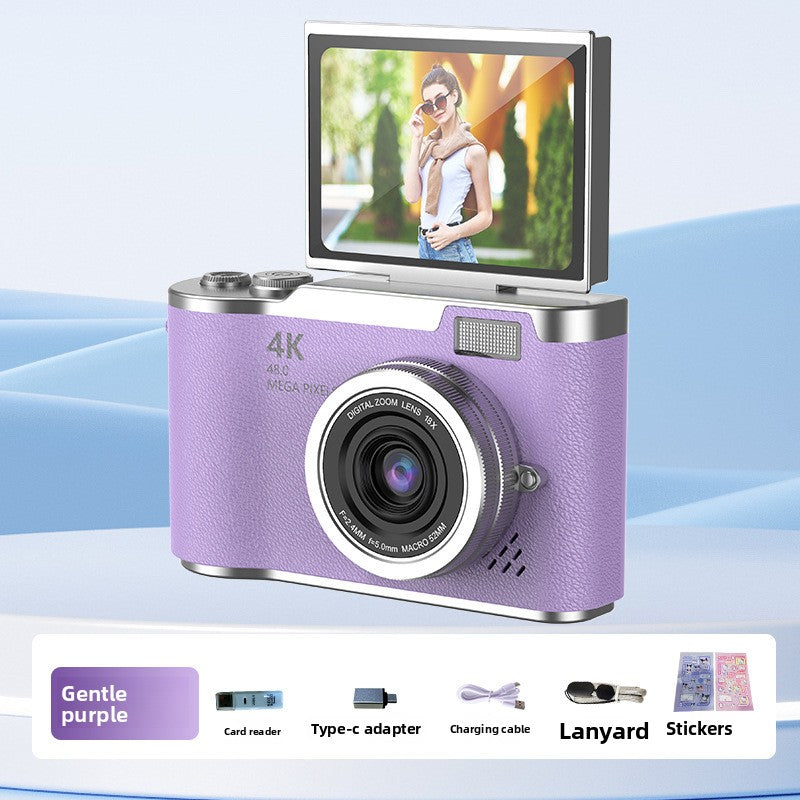 Digital Camera with HD Flip Screen