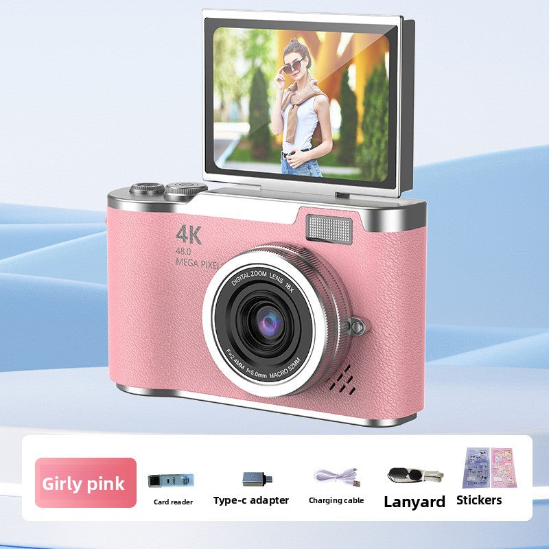 Digital Camera with HD Flip Screen